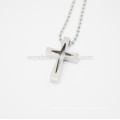 Collier en argent et en argent sterling en acier inoxydable